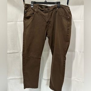 Brown AG Graduate Pants 38x34